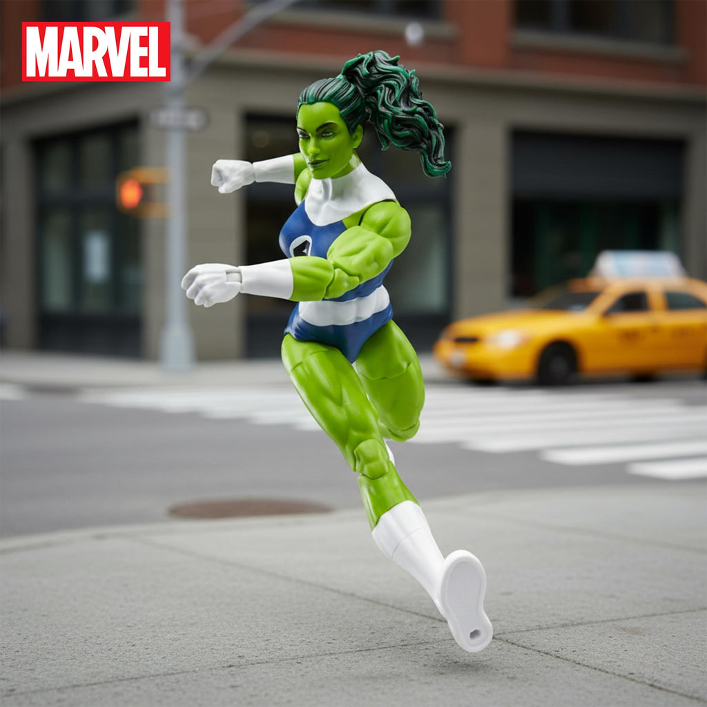 Marvel Legends Fantastic Four She-Hulk Action 6-Inch Action Figure