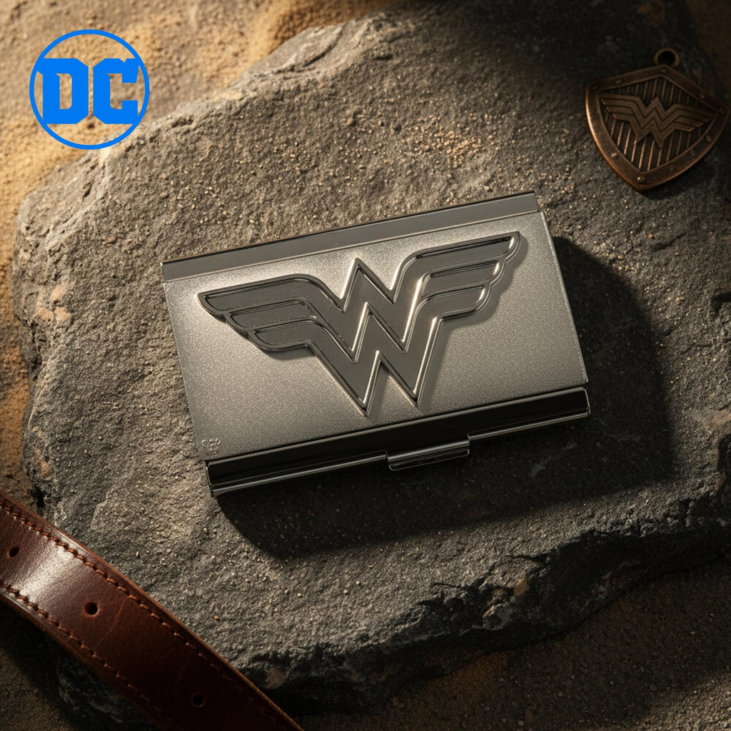 Wonder Woman Logo Metal Card Case
