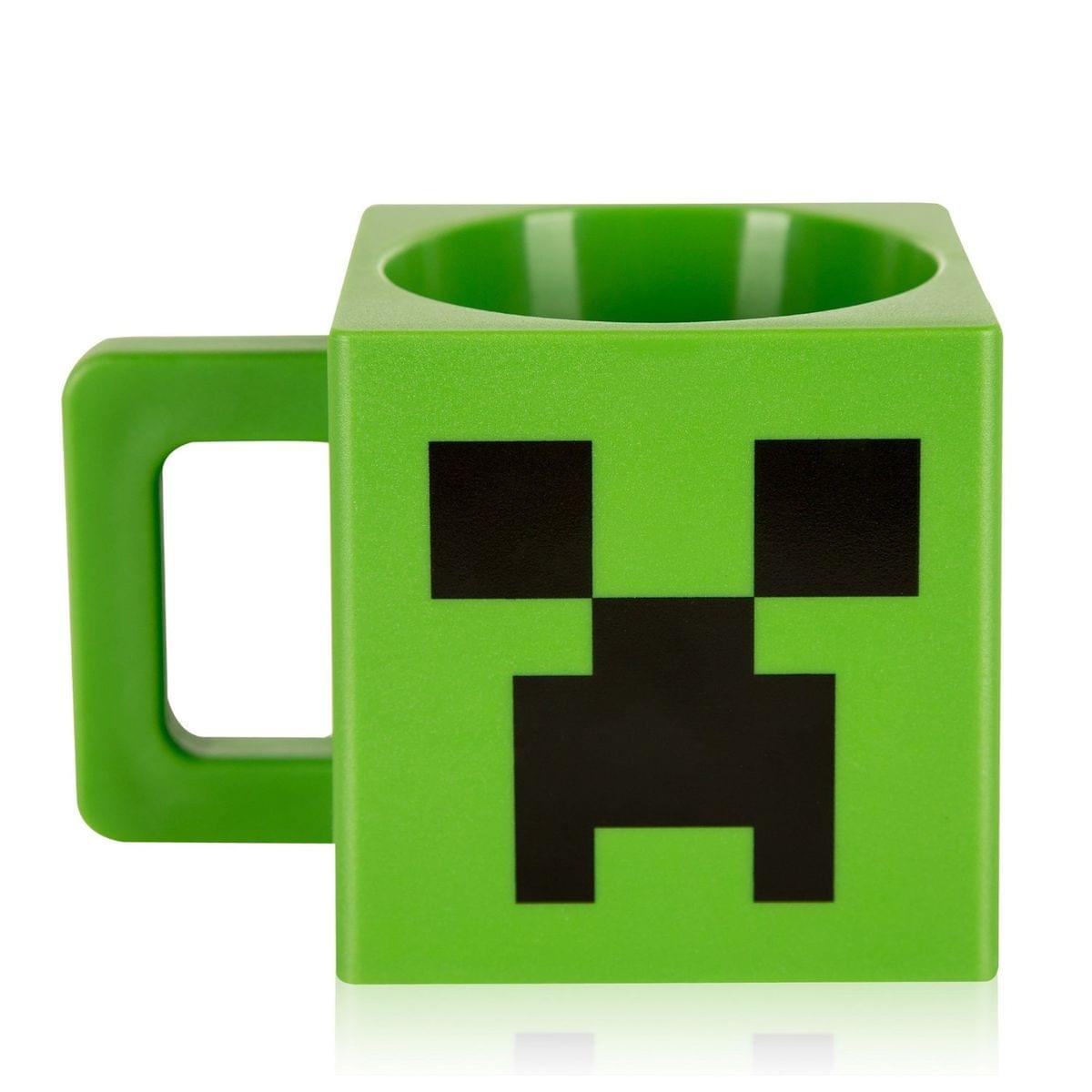 Minecraft Plastic Creeper Face Mug