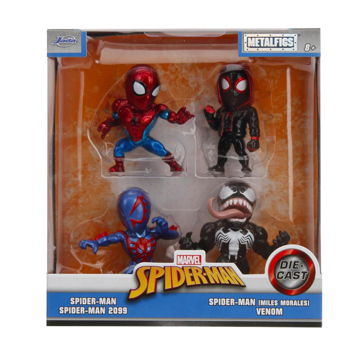 Marvel Spider-Man 2.5 Inch Die-Cast Figure 4-Pack