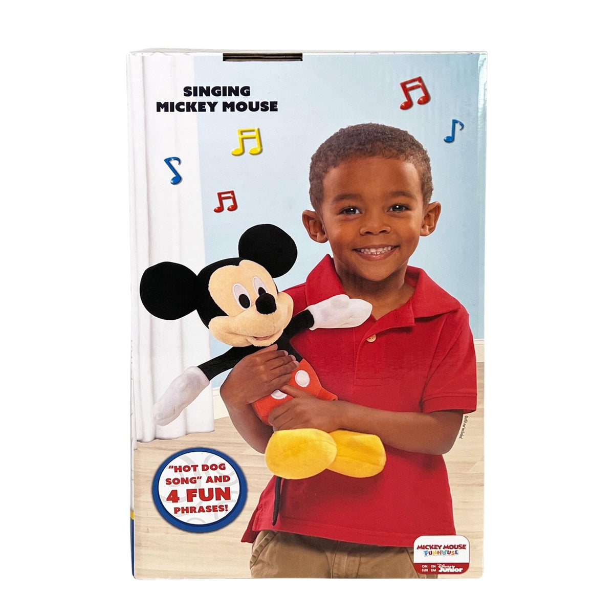 Disney Mickey Mouse "Hot Dog Song" 12 Inch Singing Plush