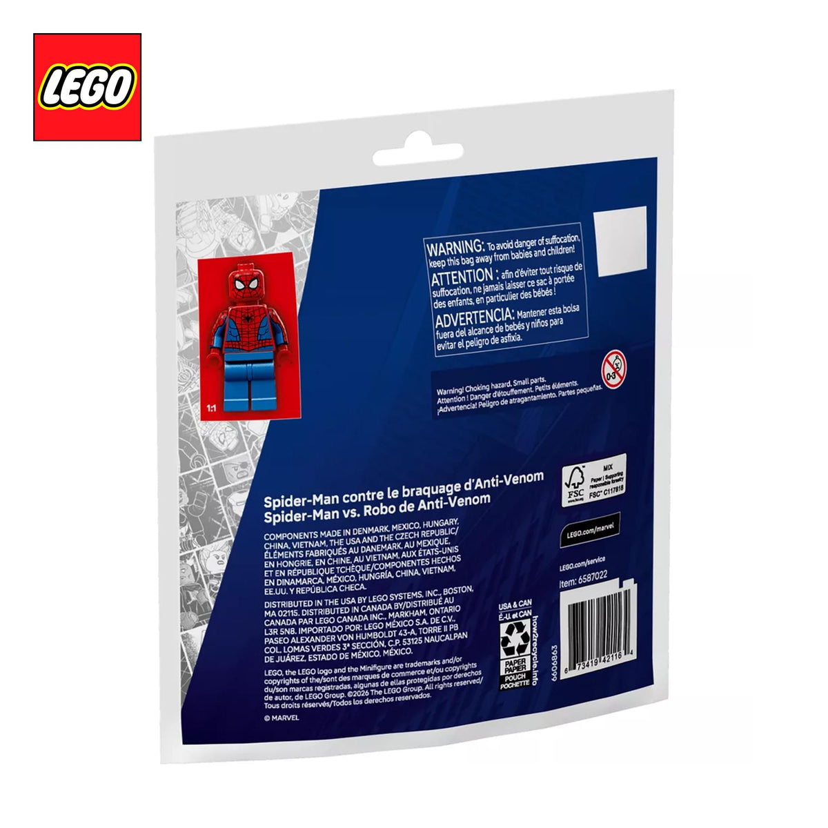 Marvel LEGO 30725 Spider-Man vs Anti-Venom Building Set
