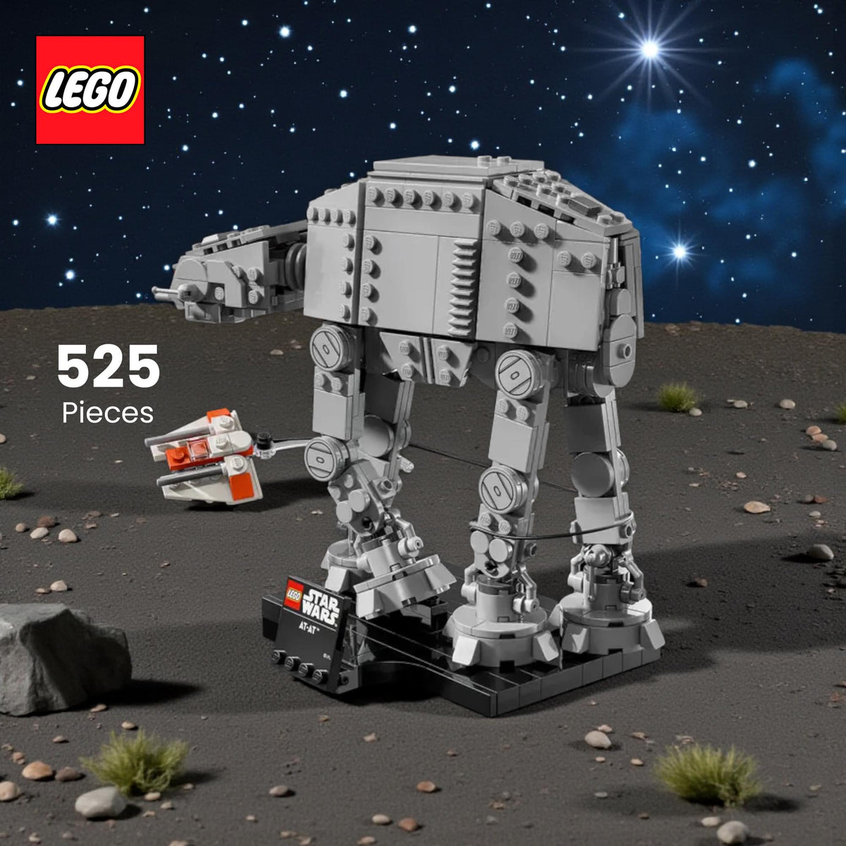 Star Wars LEGO 75440 AT-AT 525-Piece Building Set