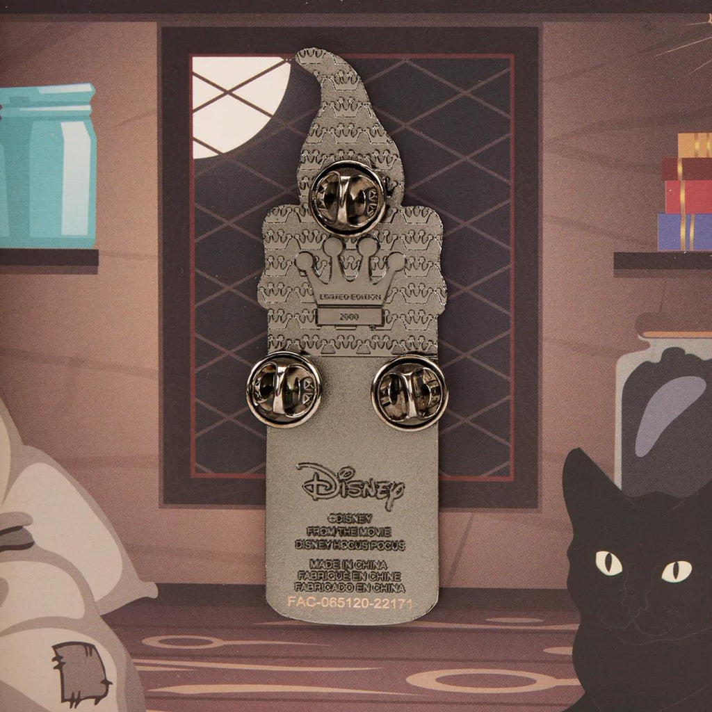 Disney Hocus Pocus Black Flame Candle Lenticular Pin