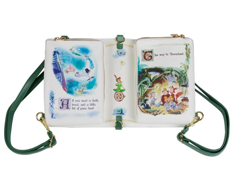 Disney Peter Pan Book Zip Around Wallet
