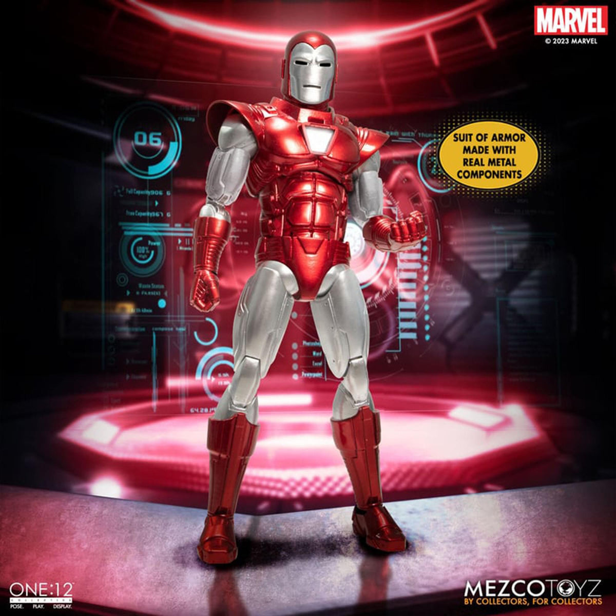 Marvel One:12 Collective | Iron Man: Silver Centurion Edition