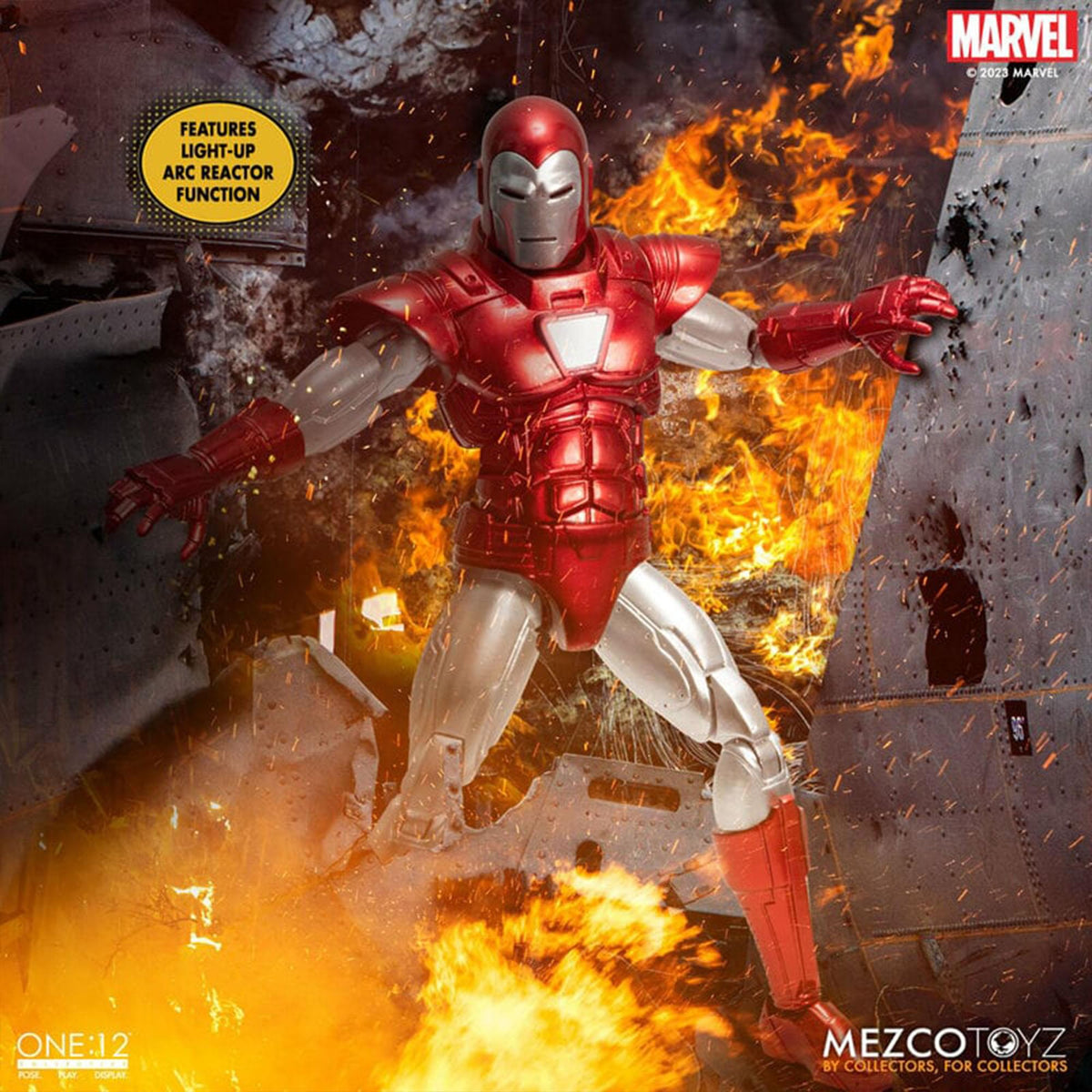 Marvel One:12 Collective | Iron Man: Silver Centurion Edition
