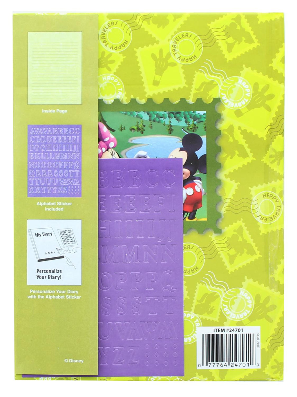 Disney Mickey Mouse & Gang 5x7 Inch Hardcover Journal
