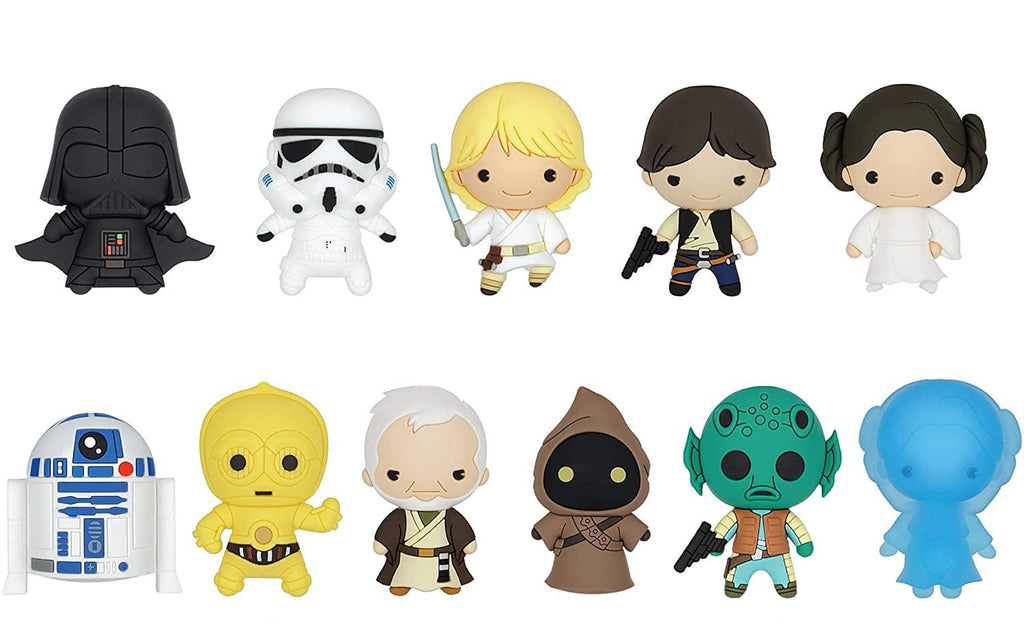 Star Wars Series 1 Blind Bagged 3D Foam Figural Bag Clip | 1 Random