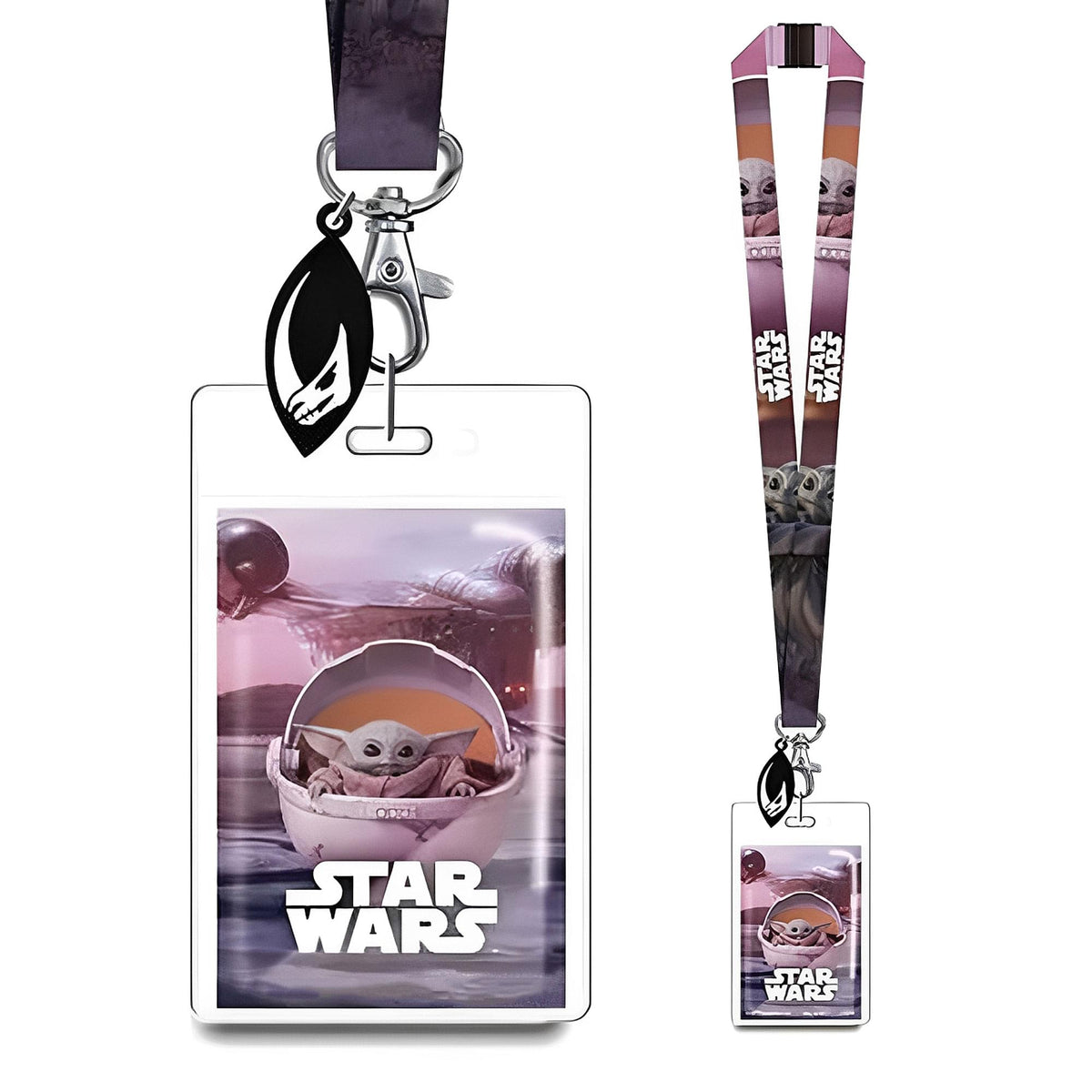 Star Wars The Mandalorian The Child Lanyard with Soft Touch Dangle