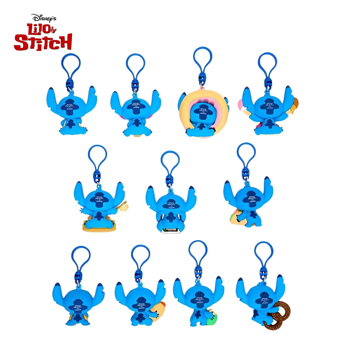 Disney Lilo & Stitch Series 8 Blind Bag 3D Foam Bag Clip | One Random