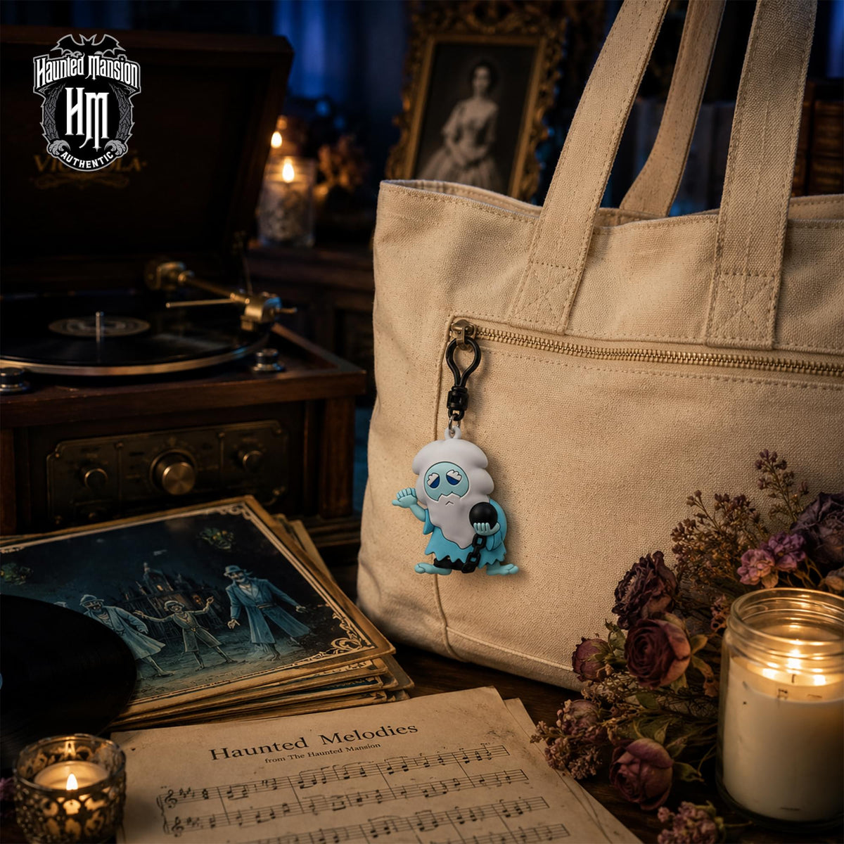 Disney Haunted Mansion Series 1 Blind Bag 3D Foam Bag Clip | 3 Random