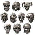 DC Comics Suicide Squad Pewter Lapel Pins | Set of 10