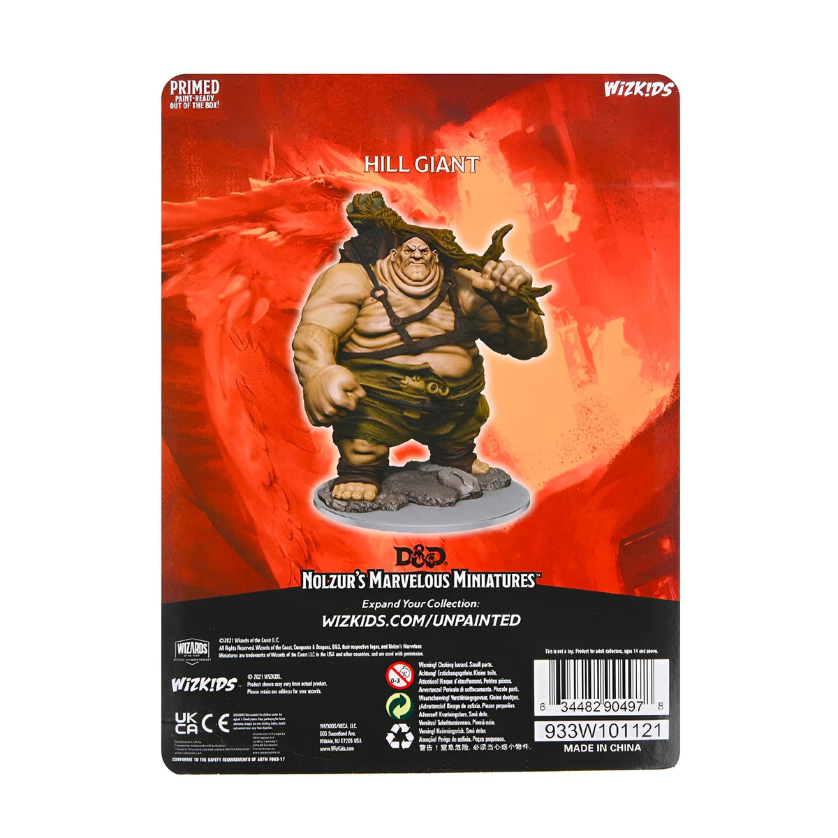 D&D Nolzurs Marvelous Unpainted Miniatures | Hill Giant