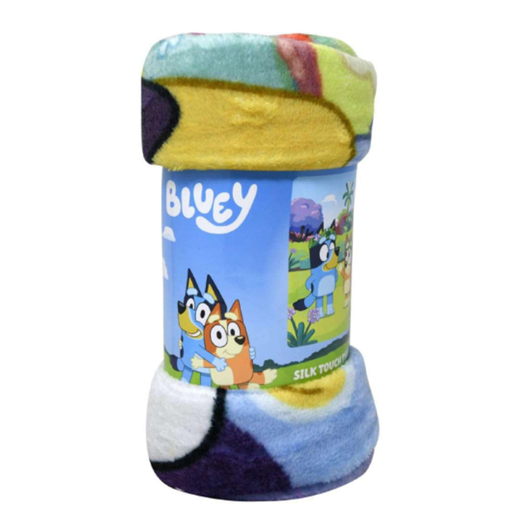 Bluey and Bingo 46 x 60 Inch Silk Touch Throw Blanket