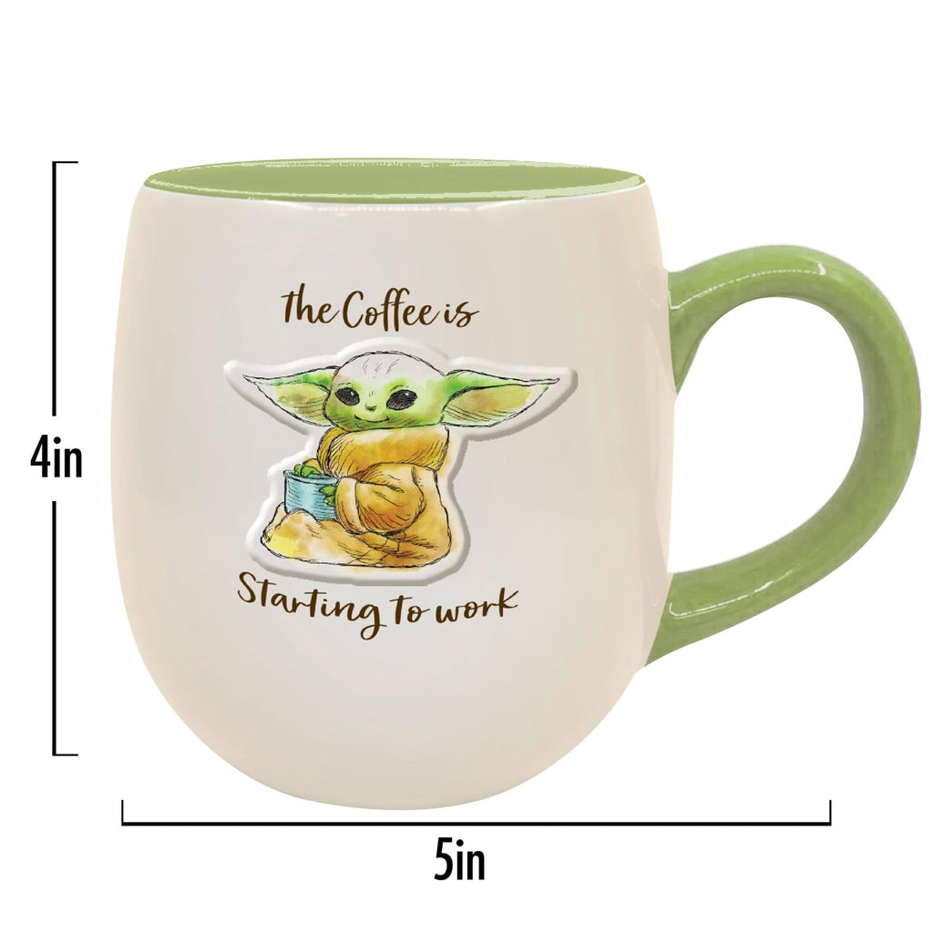 Star Wars Grogu Coffee 14oz Ceramic Mug