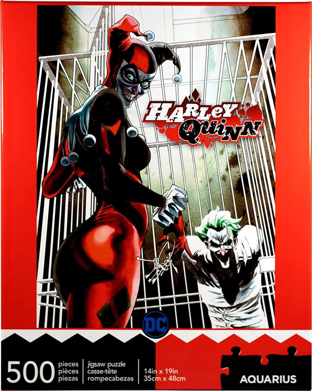 DC Comics Harley Quinn & Joker 500 Piece Jigsaw Puzzle