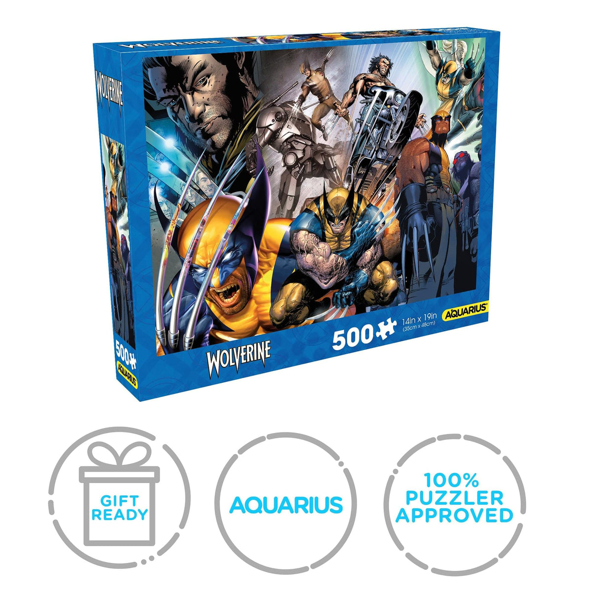 Marvel Wolverine Collage 500 Piece Jigsaw Puzzle