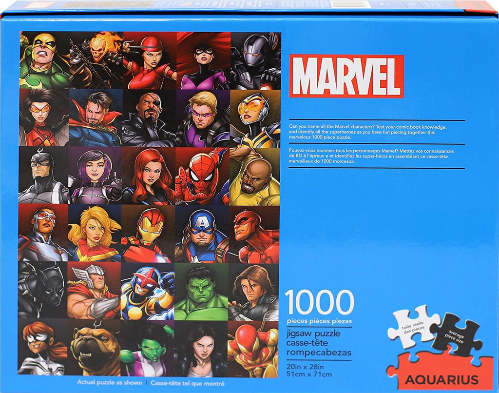 Marvel Heroes Collage 1000 Piece Jigsaw Puzzle
