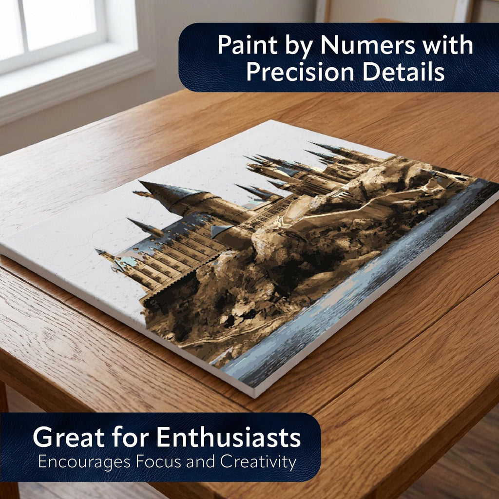 Harry Potter Hogwarts Art-By-Numbers Craft Kit
