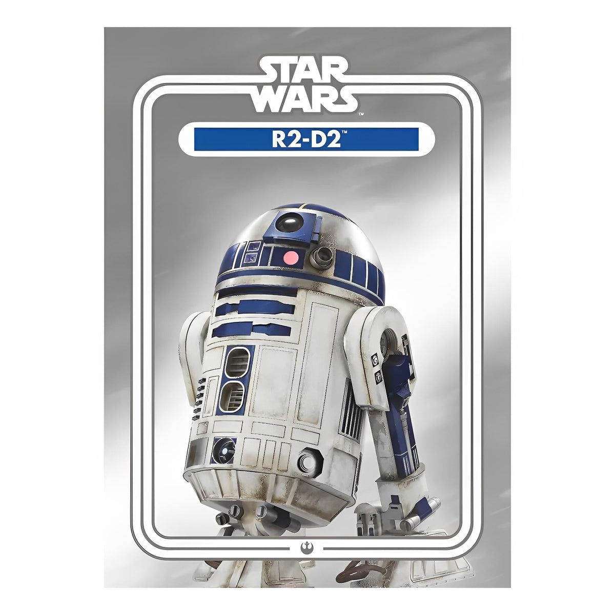 Star Wars R2-D2 2.5 x 3.5 Inch Flat Magnet