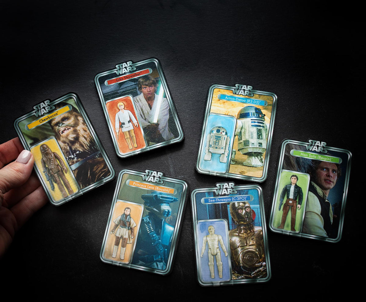 Star Wars Han Solo Bespin Action Figure Funky Chunky Magnet | Toynk Exclusive
