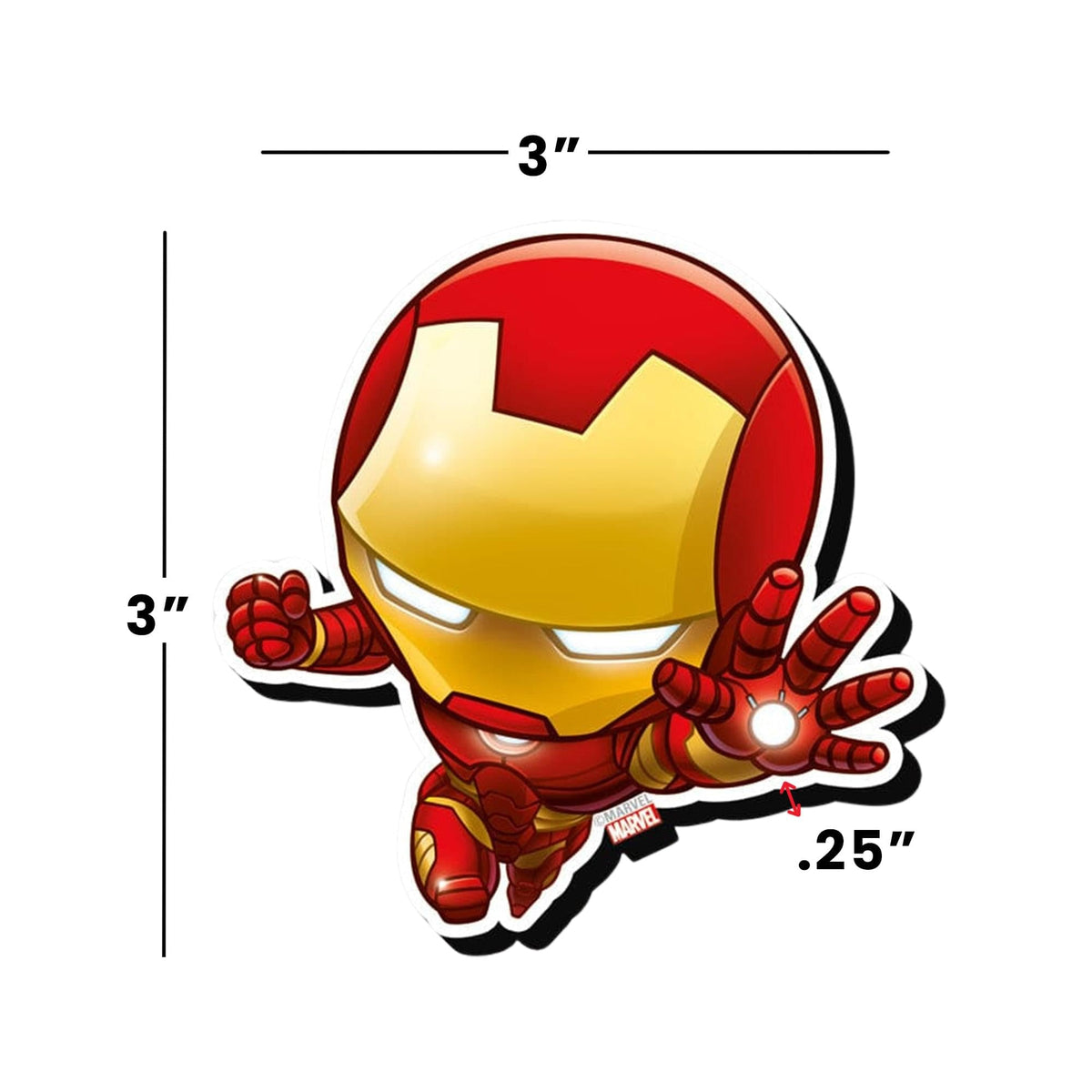 Marvel Iron Man Chibi Funky Chunky Magnet