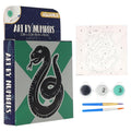 Harry Potter House Slytherin Micro Art By Numbers Painting Kit | 3.5 Inches