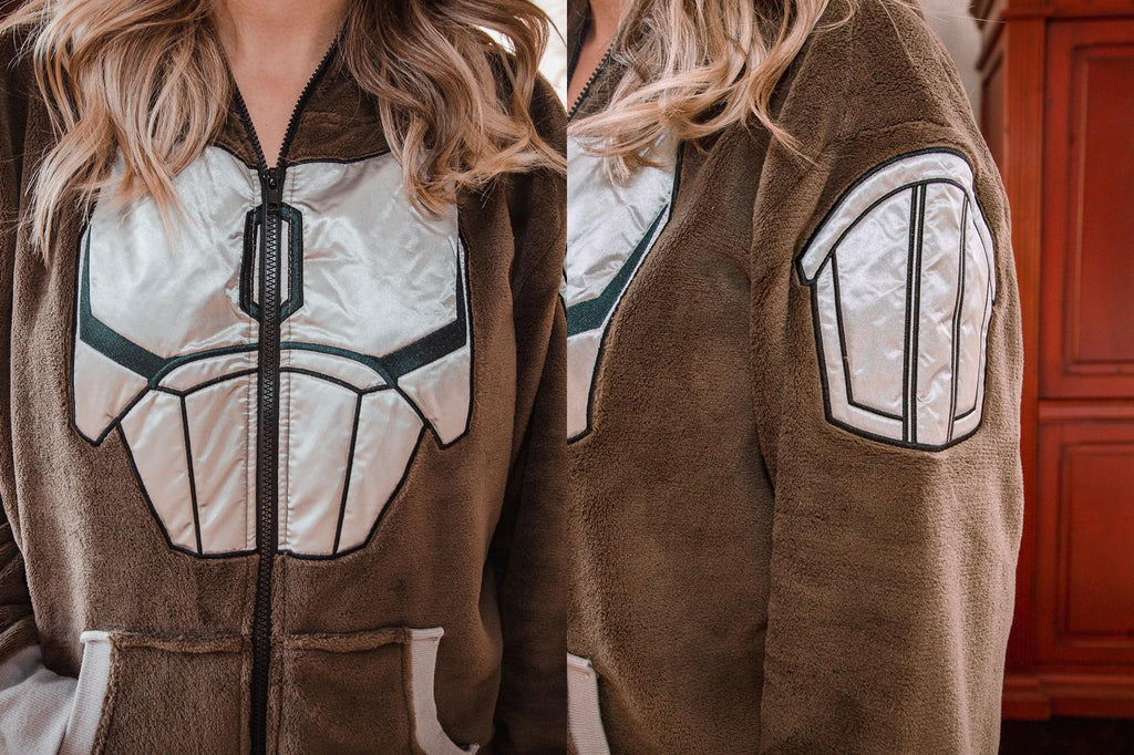 Star Wars: The Mandalorian, Bounty Hunter Unisex Onesie for Adults
