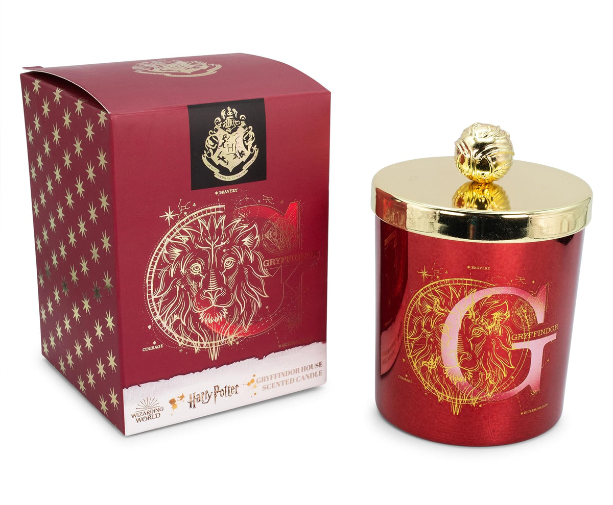 Harry Potter House Gryffindor Premium Scented Soy Wax Candle