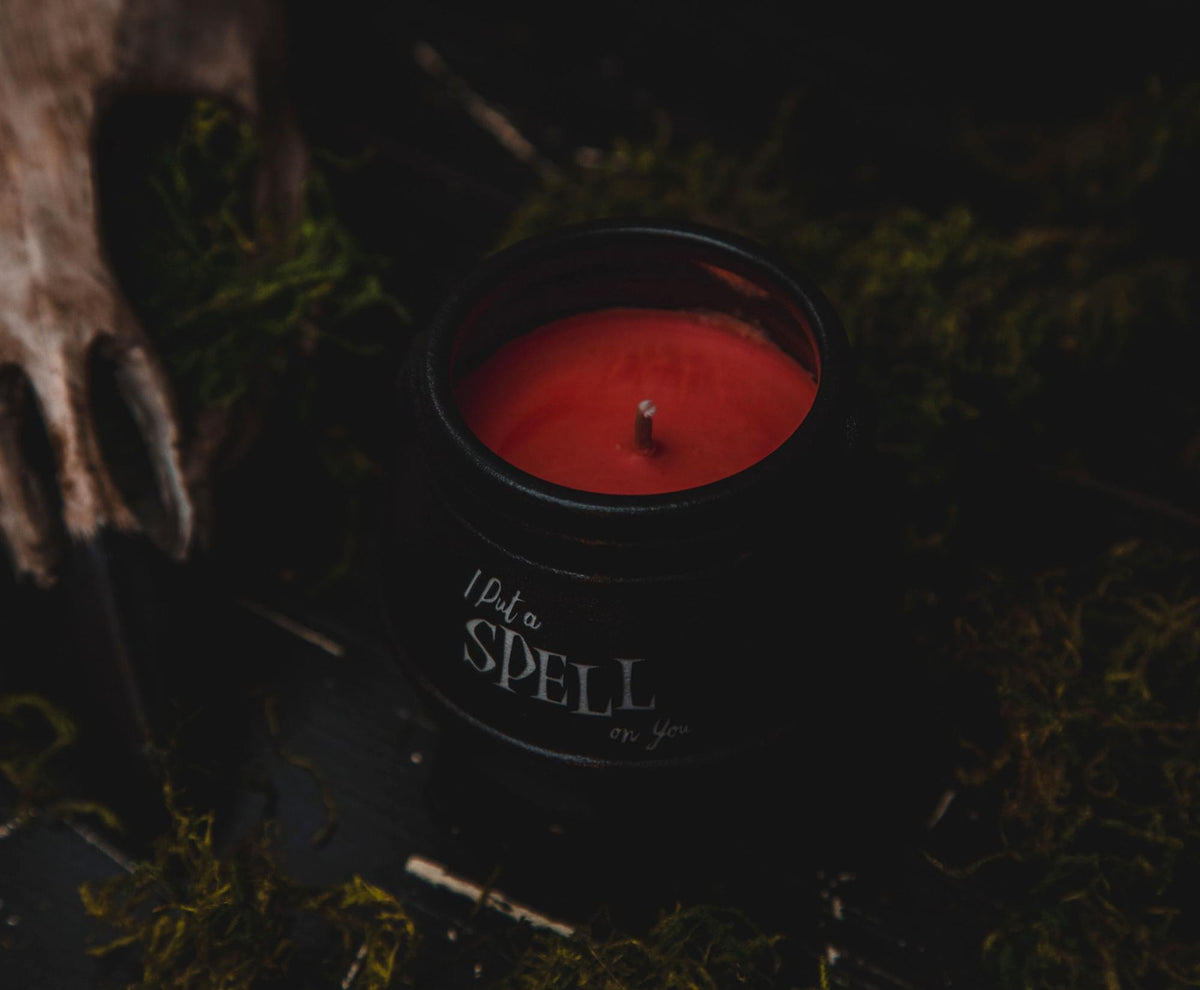 Disney Hocus Pocus "I Put A Spell On You" Ceramic Cauldron Candle