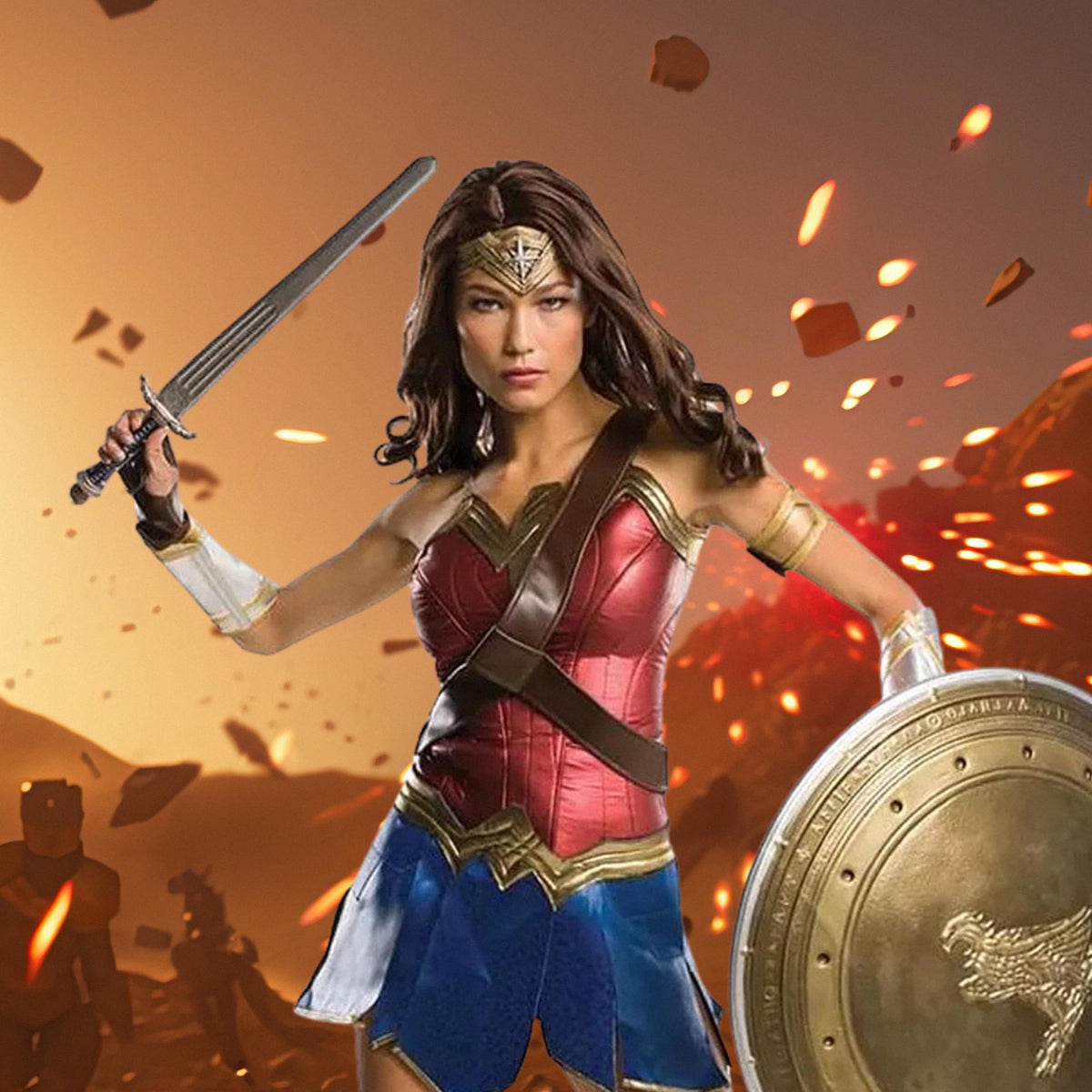 Dawn Of Justice Wonder Woman Grand Heritage Costume Adult