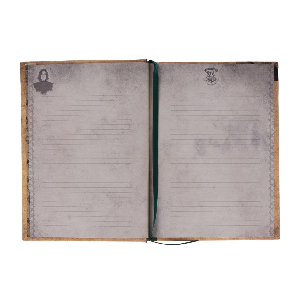 Harry Potter House Slytherin Light-Up Hardcover Notebook | 5.5 x 8 Inches