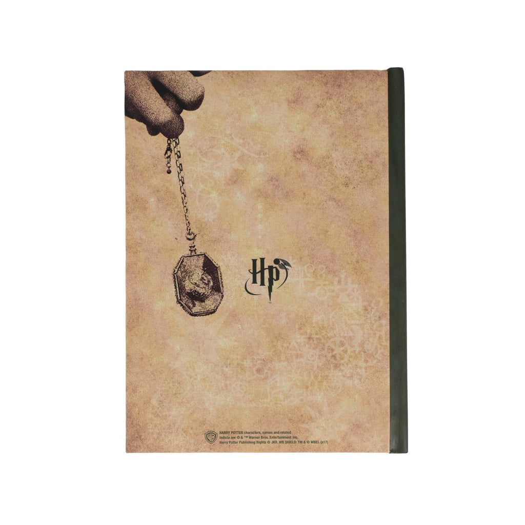 Harry Potter House Slytherin Light-Up Hardcover Notebook | 5.5 x 8 Inches