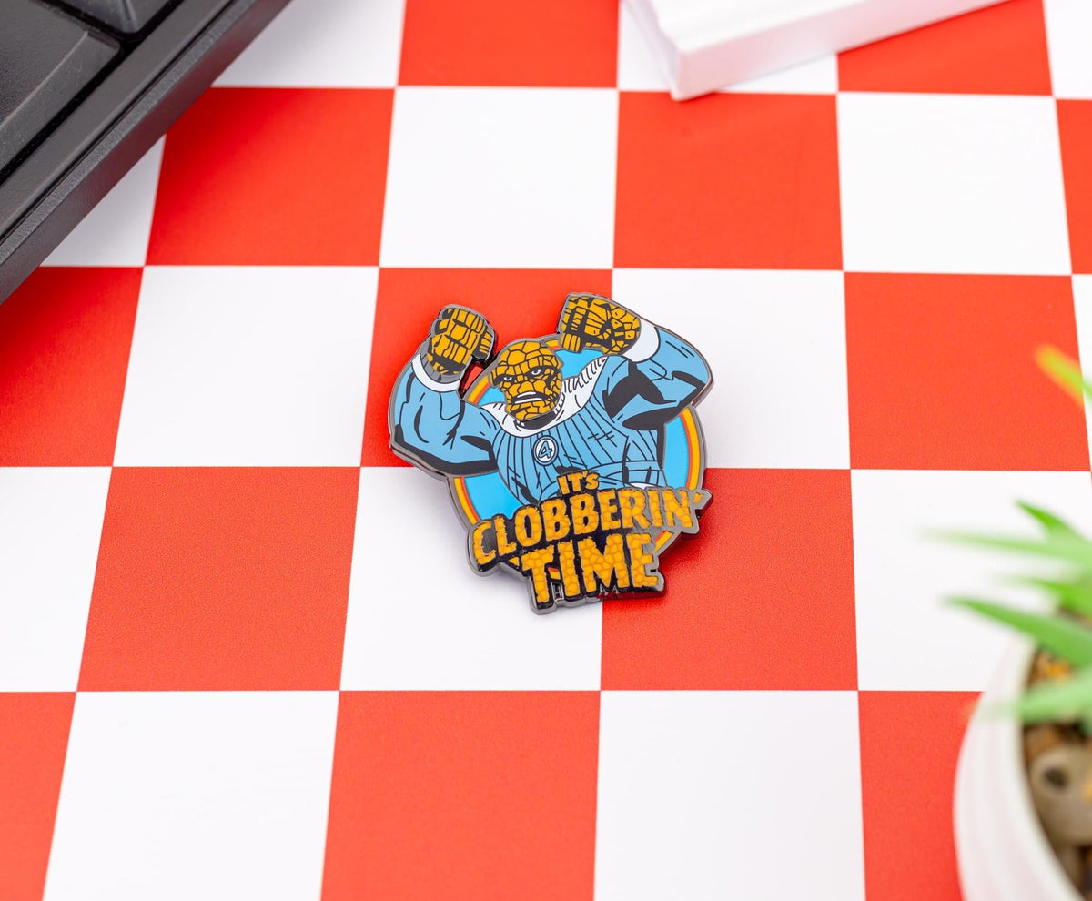 Marvel Studios The Fantastic Four: First Steps "It's Clobberin' Time" Enamel Pin