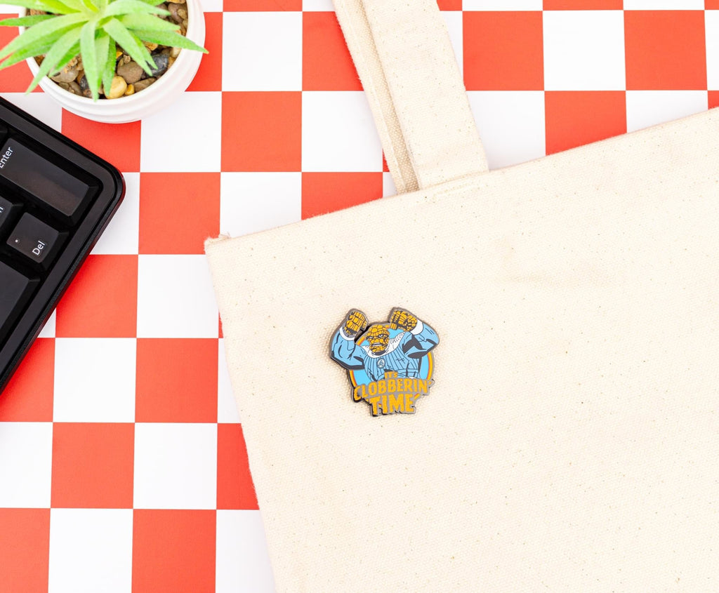Marvel Studios The Fantastic Four: First Steps "It's Clobberin' Time" Enamel Pin