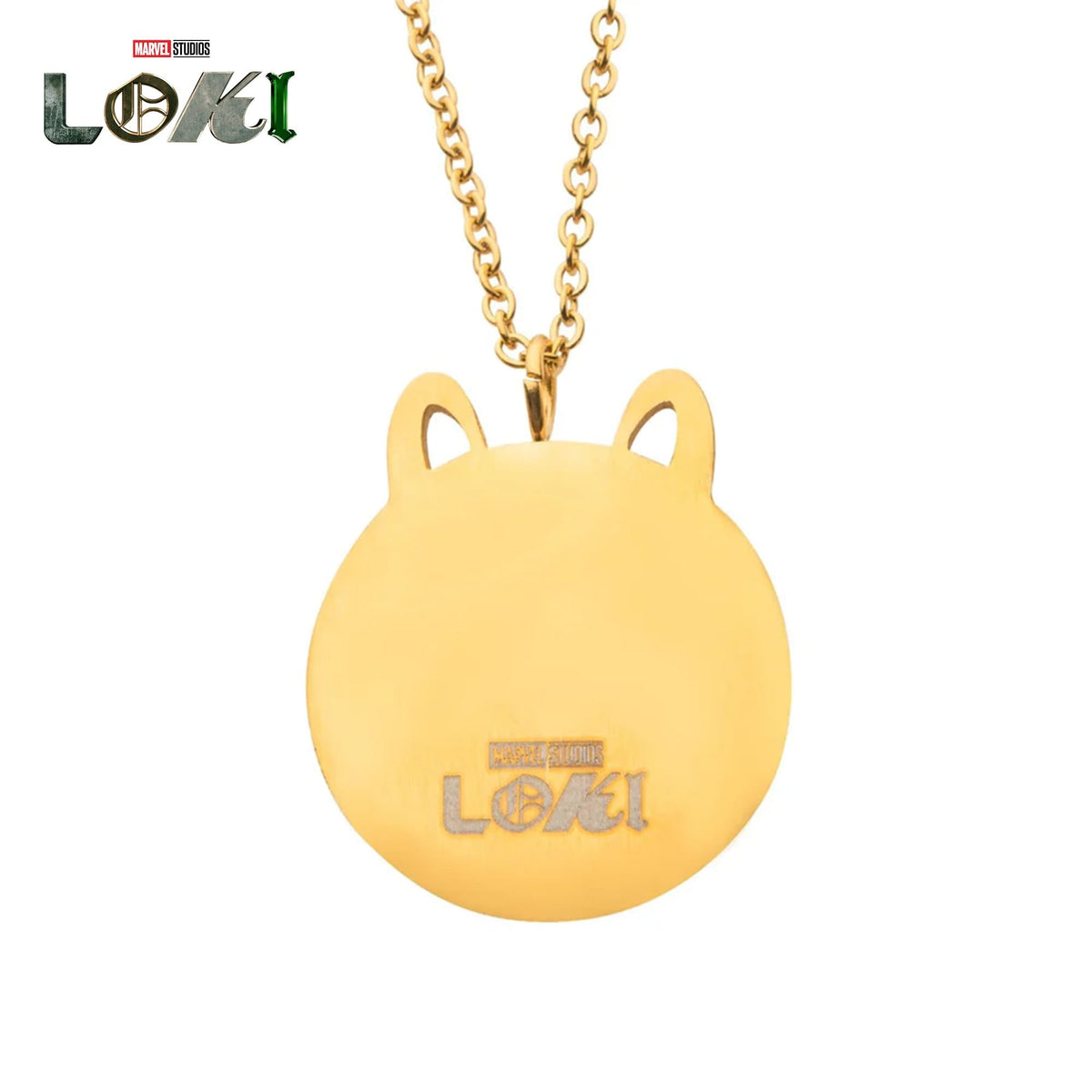 Marvel Loki Helmet Pendant Necklace