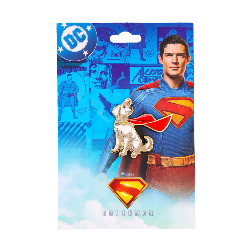 DC Studios Superman Krypto The Superdog Enamel Pin