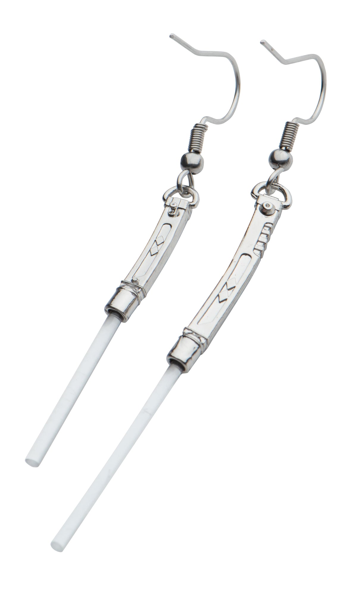 Star Wars Ahsoka Tano Lightsaber Earrings