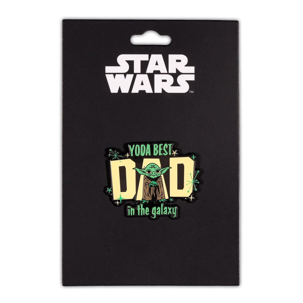 Star Wars "Yoda Best Dad In The Galaxy" Father's Day Enamel Pin