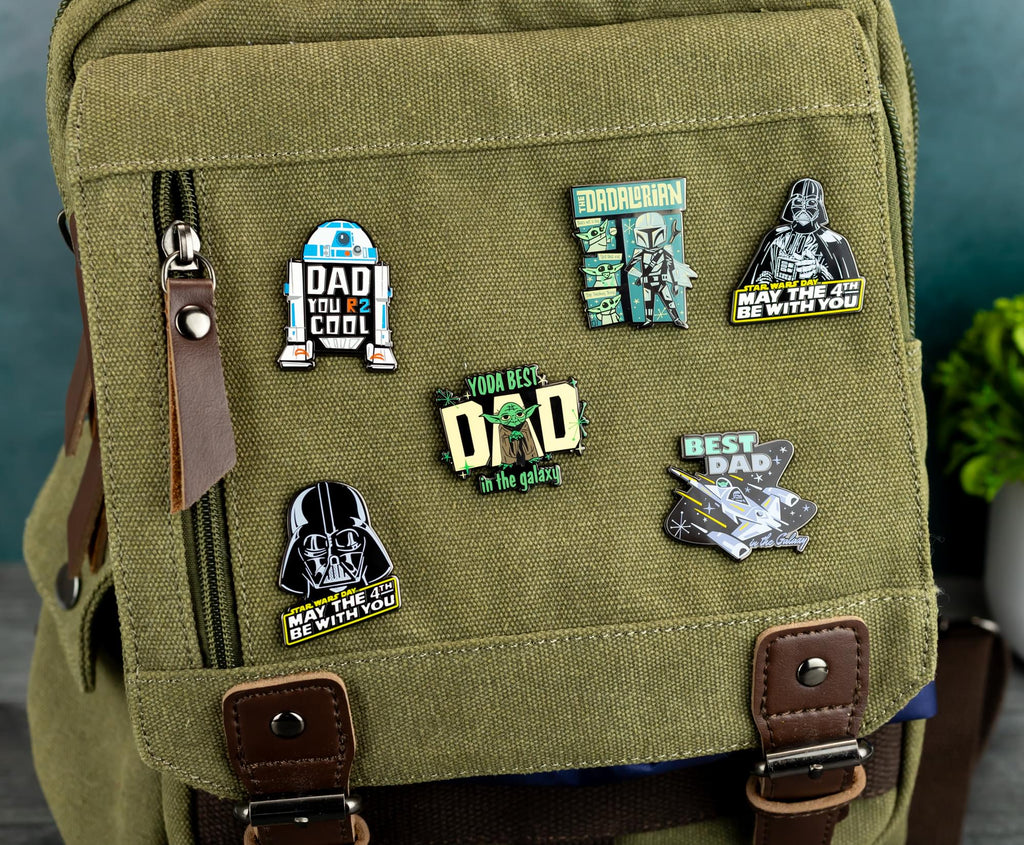 Star Wars "Yoda Best Dad In The Galaxy" Father's Day Enamel Pin