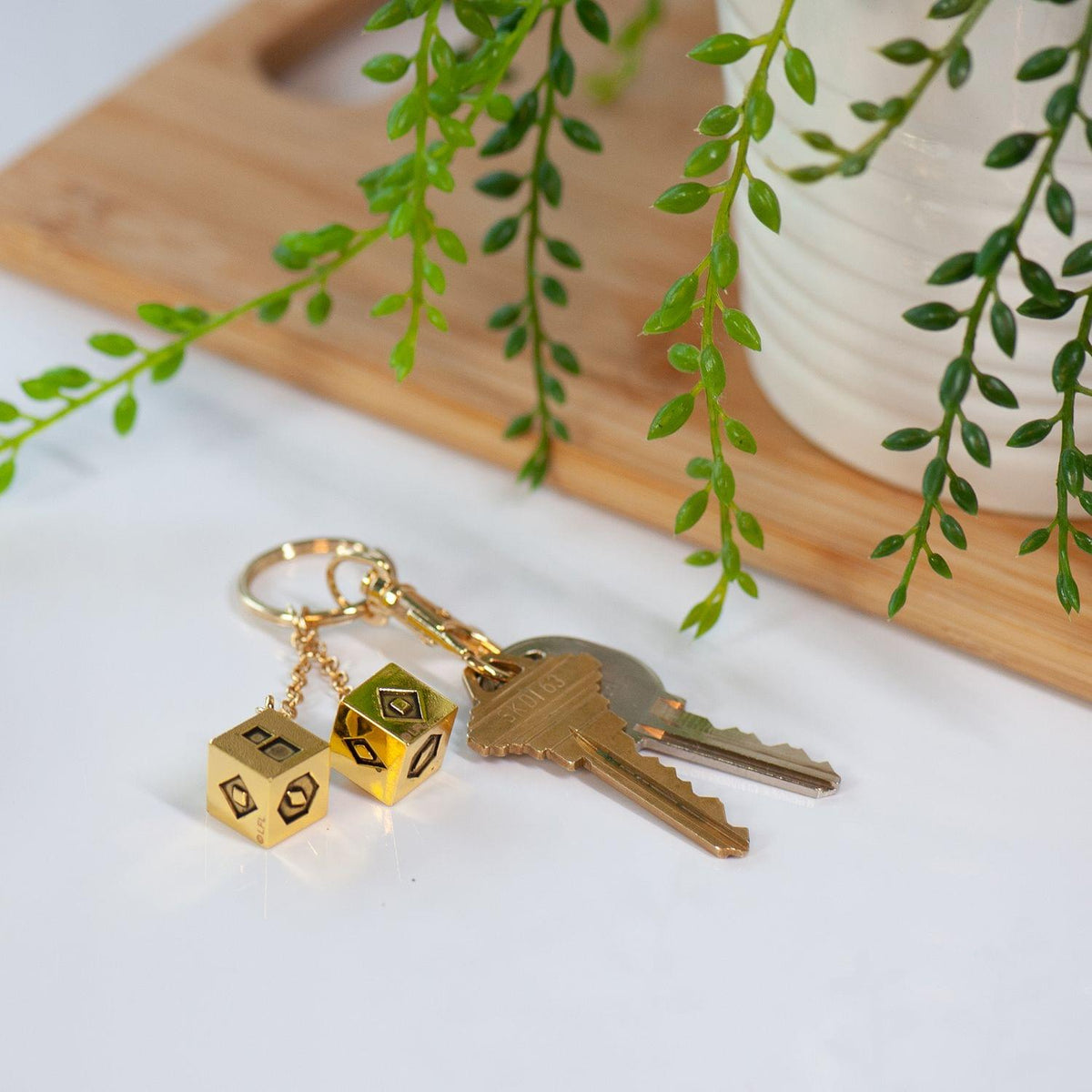 Star Wars Han Solo Lucky Sabacc Dice Keychain