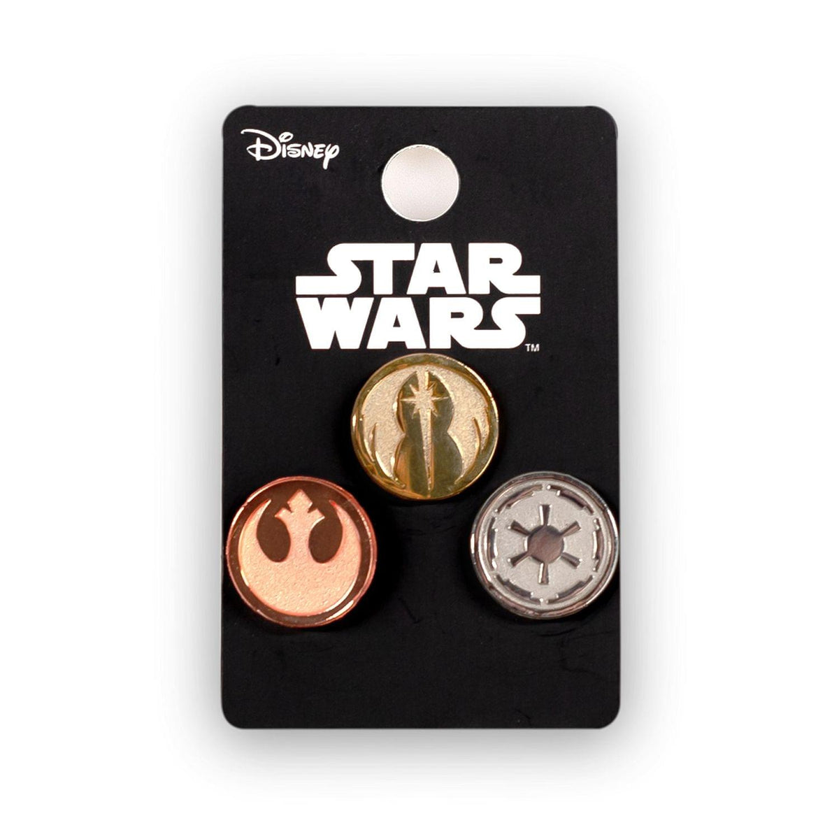 Star Wars 3-Pin Collector Set | Rebel Alliance, Jedi Order & Galactic Empire