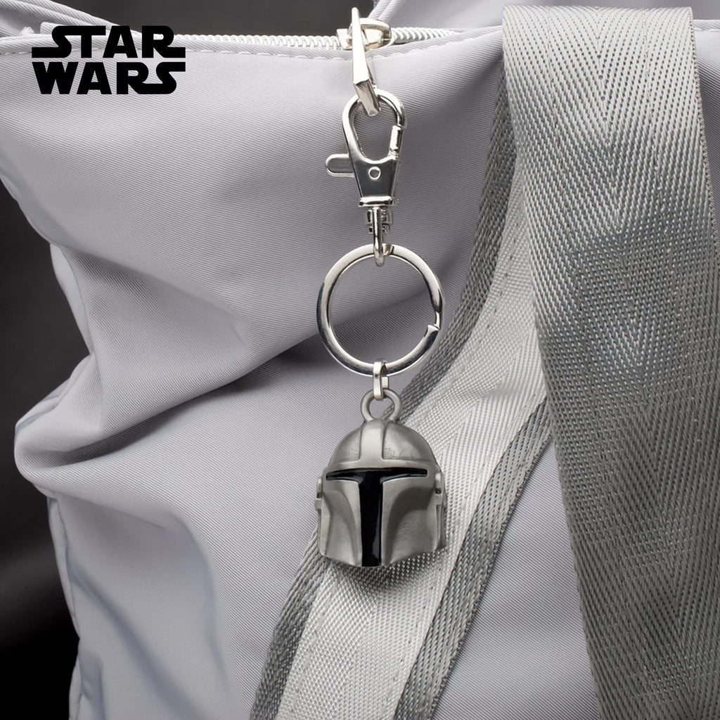 Star Wars: The Mandalorian Din Djarin Helmet Metal Keychain
