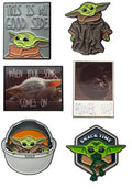 Star Wars: The Mandalorian, The Child "Baby Yoda" Enamel Pin Bundle | Set of 6