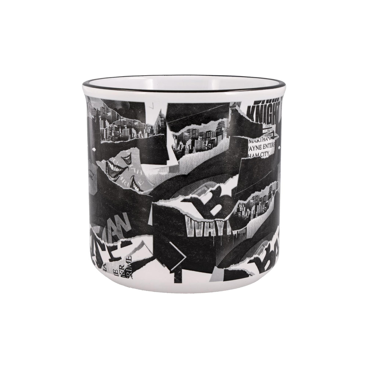 DC Comics Batman Collage Ceramic Camper Mug | Holds 20 Ounces