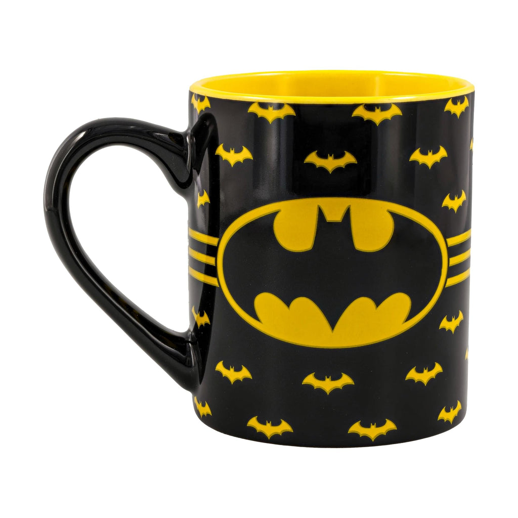 DC Comics Batman Logo Ceramic Mug | Holds 14 Ounces