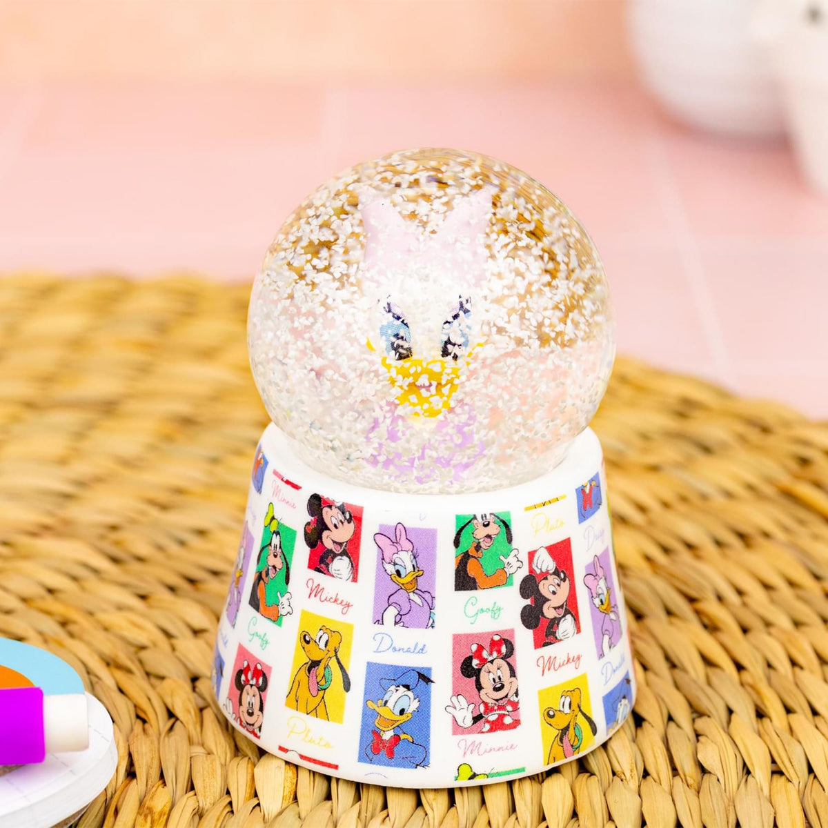 Disney Donald and Daisy Duck Mini Light-Up Snow Globes | Set of 2