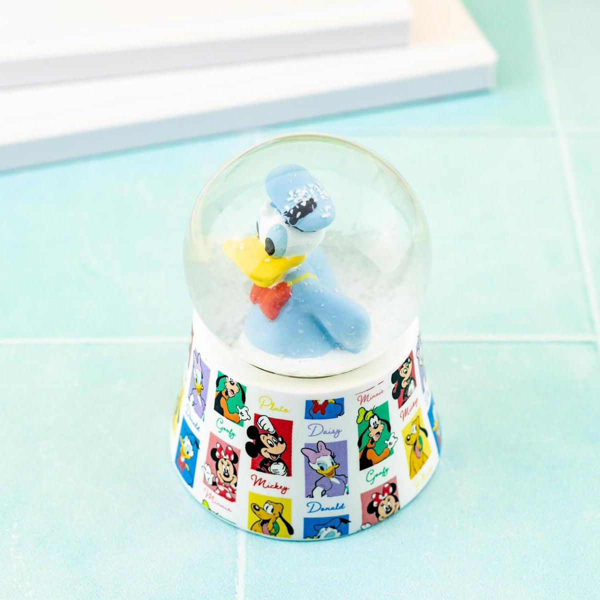 Disney Donald and Daisy Duck Mini Light-Up Snow Globes | Set of 2