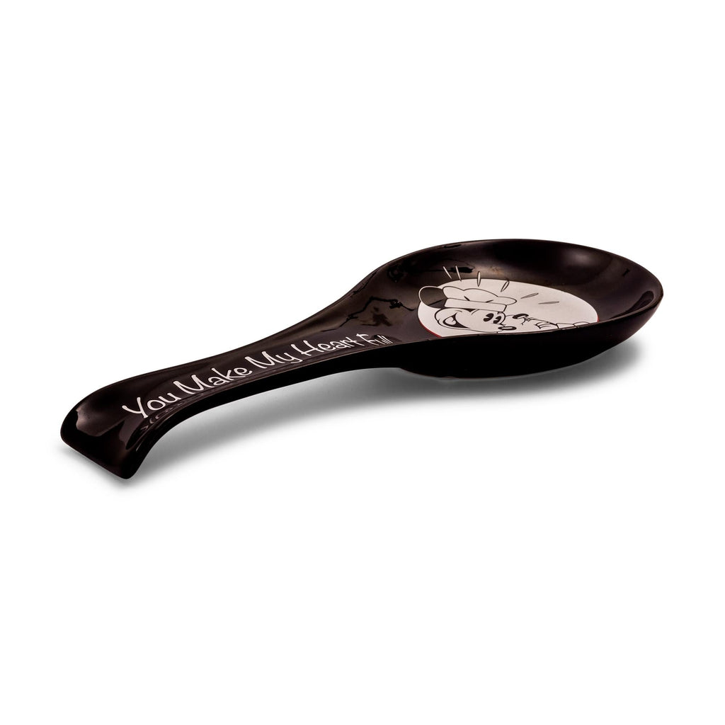 Disney Mickey and Minnie Mouse Ceramic Spoon Rest